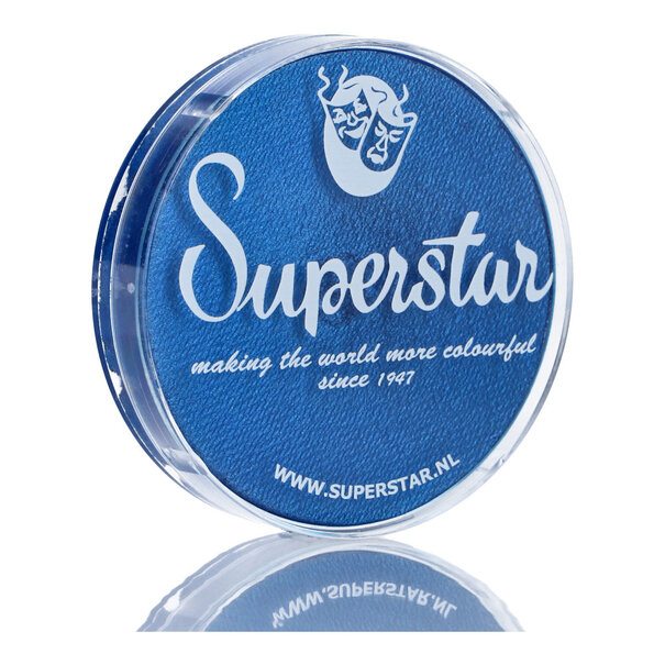 Superstar | Aqua Face- and Bodypaint - Mystic Blue (Shimmer)  45gr