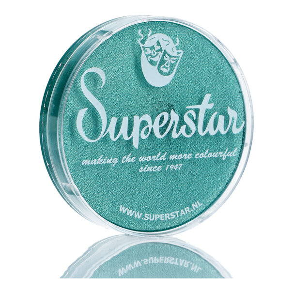 Superstar | Aqua Face- and Bodypaint - Star Green (shimmer) 45gr