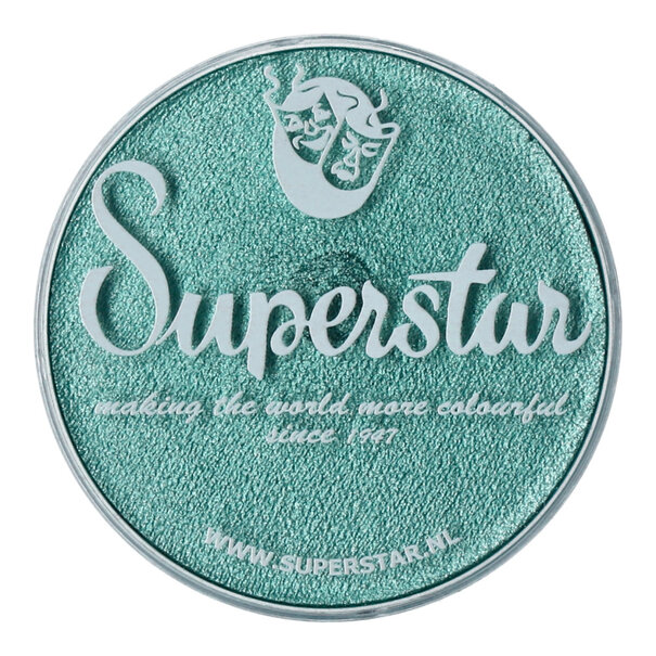 Superstar | Aqua Face- and Bodypaint - Star Green (shimmer) 45gr