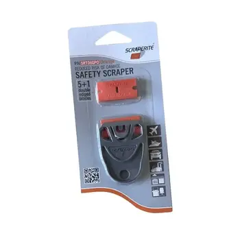 Polycarbonaat scraper met 6 messen