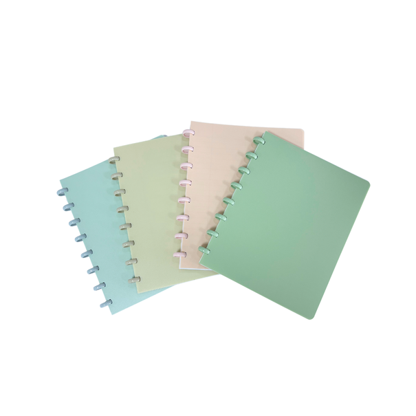 Nordik | Nordik Notitieschrift A5 - Pink (geruit)