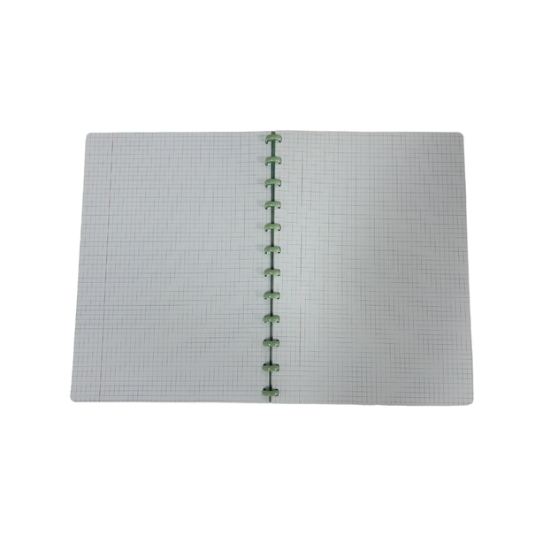 Nordik | Nordik Notitieschrift A5 - Green (geruit)
