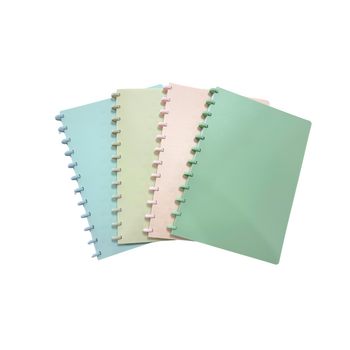 Nordik | Nordik Notitieschrift A4 - Pink (geruit)