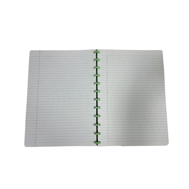 Nordik | Nordik Notitieschrift A4 - Green (gelijnd)