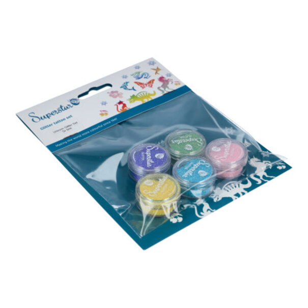 Superstar | Unicorn Glitter Set for Glitter Tattoo 5 x 5ml