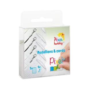 Set Medaillons en  Color Cords - Transparant