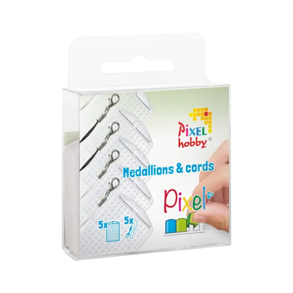 Pixelhobby | Set Medaillons en  Color Cords - Transparant