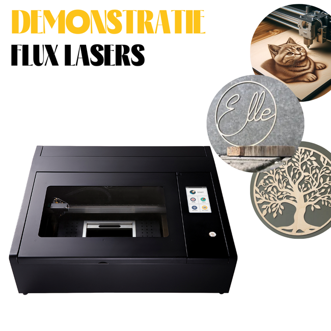 Demo Flux Lasercutters (14 september / 13u-18u)