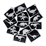 Dino Glittertattoo Stencils (12 pcs)