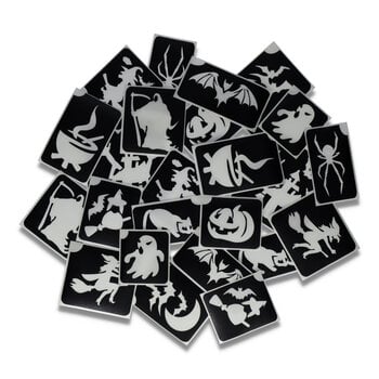Superstar | Halloween XL Glittertattoo Stencils (24 pcs)