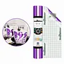 TeckwrapCraft Bubble Free Mirror Chrome Adhesive Vinyl - Purple Magic