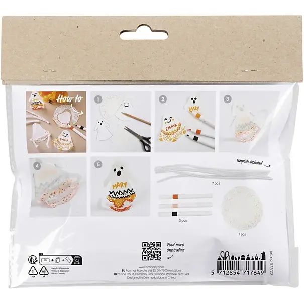 Creativ Company | Mini Hobbyset Inkleuren - Spookjes