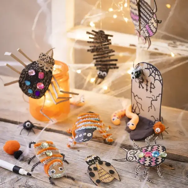Creativ Company | Hobbyset Decoratie - Insecten En Grafstenen