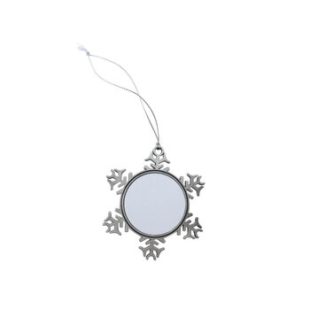 Sublimatie Kerstornament - Sneeuwvlok