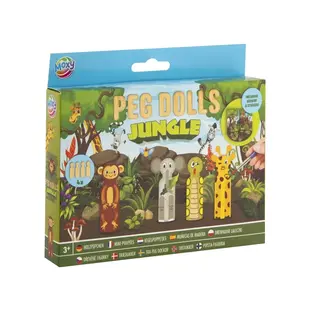 Peg Dolls - Jungle