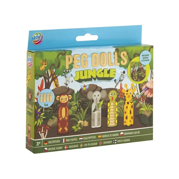 Moxy |  Peg Dolls - Jungle