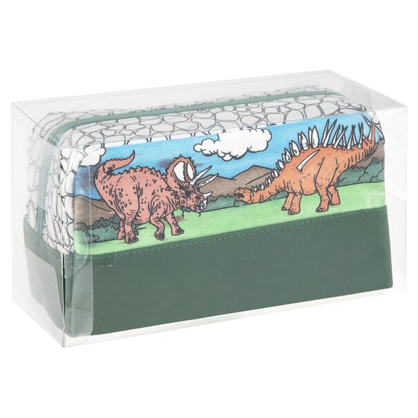 Kleur je eigen pennenzak - Dino