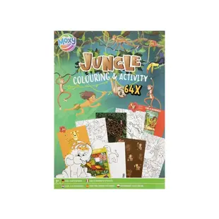 Colouring & Activity Book - Jungle
