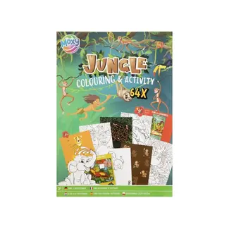 Moxy |  Colouring & Activity Book - Jungle