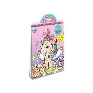 A4 Unicorn Colouring & Stickerbook