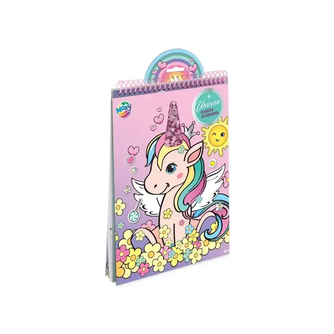 A4 Unicorn Colouring & Stickerbook