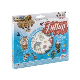 Tattoo Set 10 Sheets - Boys