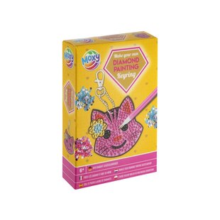 Diamond Painting Keyring - Kat