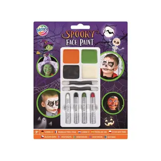 Moxy |  Halloween Spooky Face Paint