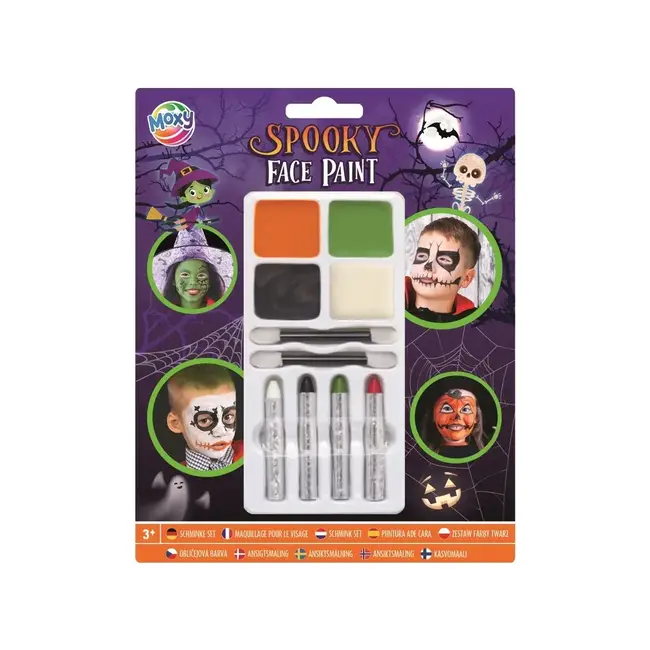 Halloween Spooky Face Paint