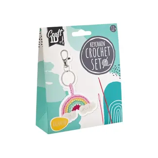 Craft1D | Kit Haken - Regenboog Sleutelhanger