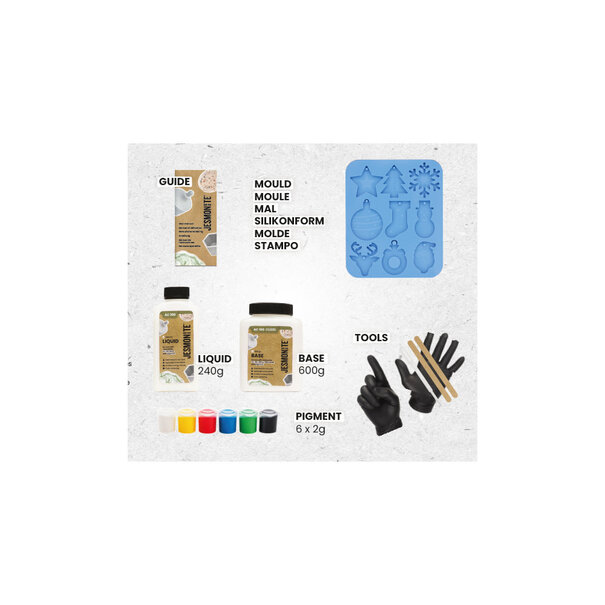 Jesmonite | Jesmonite AC100 KIT MINI 23 - Kersthangers