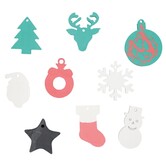 Siliconen mal - Kerstmis hangers set