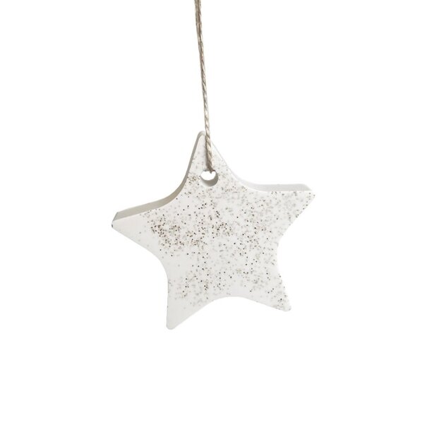 Jesmonite | Siliconen mal - Ster met bevestigingsoog