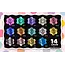 Metallic Pearlescent HTV Sheets Pack ( 14 PCS)
