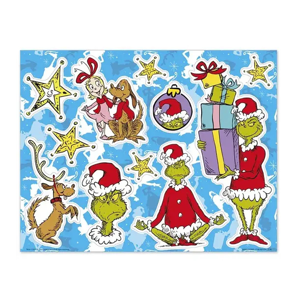 Totum |  The Grinch - Window Stickers XL