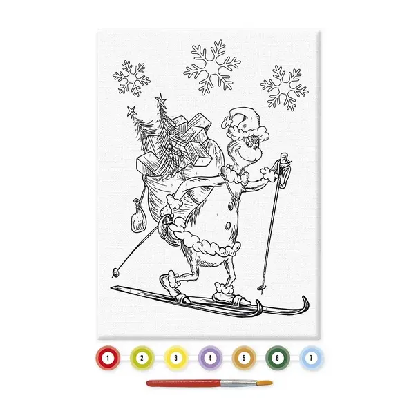 Totum |  The Grinch - Canvas Paint By Number