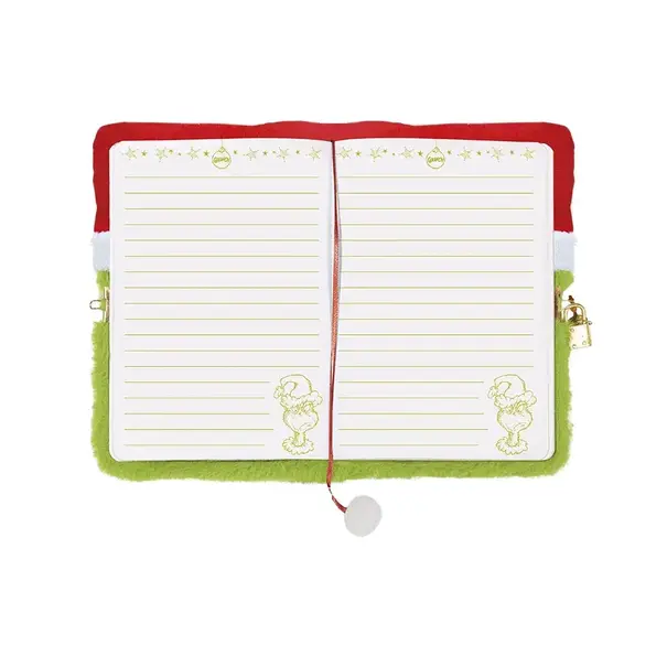 Totum |  The Grinch -  Fluffy Notebook
