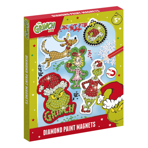 Totum |  The Grinch - Diamond Painting Magnets