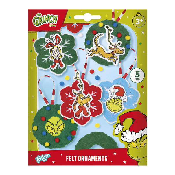 Totum |  The Grinch - Felt Hangers
