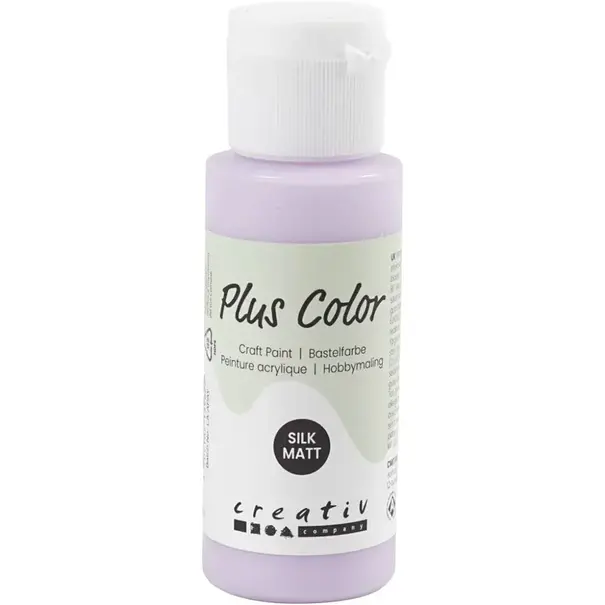 Plus Color acrylverf -  Pale Lilac / 60 ml