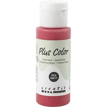 Plus Color acrylverf - Berry Red / 60 ml