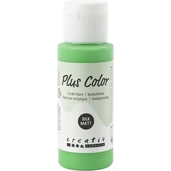 Plus Color acrylverf - Bright Green / 60 ml