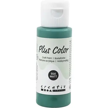 Plus Color acrylverf - Dark Green  / 60 ml