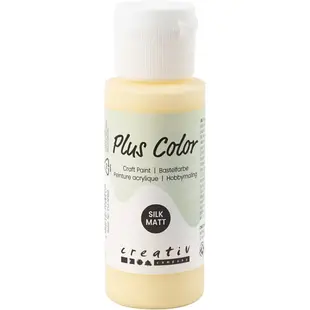 Plus Color acrylverf - Light Yellow / 60 ml