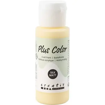 Plus Color acrylverf - Light Yellow / 60 ml