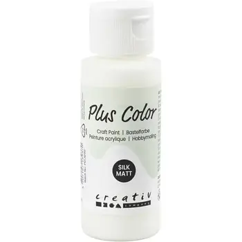 Plus Color acrylverf - Off White / 60 ml