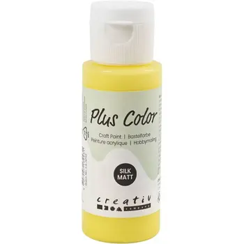 Plus Color acrylverf - Primary Yellow / 60 ml