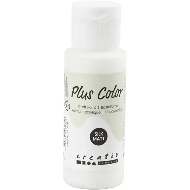 Plus Color acrylverf - White / 60 ml