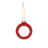 Sublimatie Kerstbal - Rood Plastic Ø80 mm