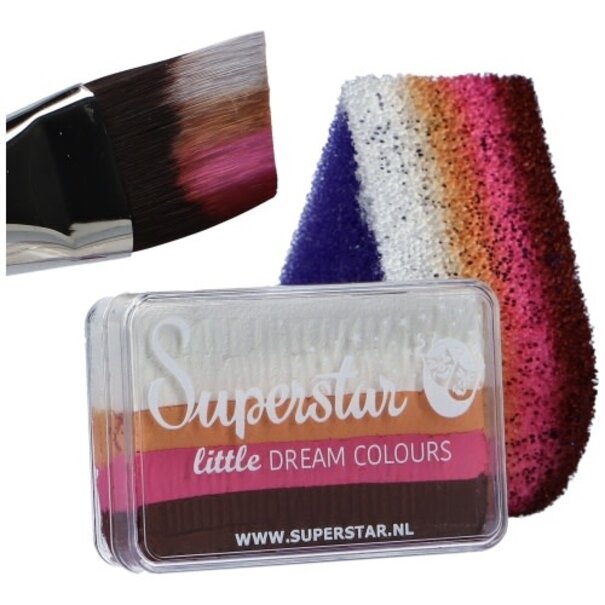 Superstar | Little Dream Colours Aqua Face- and Bodypaint - Little Rose 30gr
